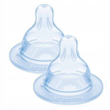 Mam Baby 2x Smoczek Silikonowy do Butelki 2m+ (2) do Mleka