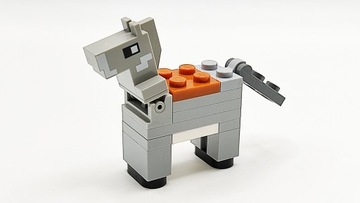Figurka Lego Minecraft Osioł Donkey minedonkey01