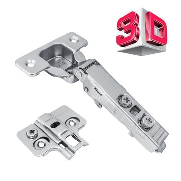 3D петля Hafele усилие Metalla+ с тормозом+передним мимом