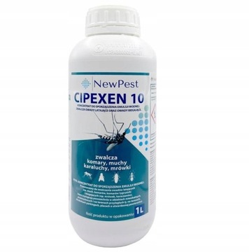 Płyn przeciwko karaluchom, komarom, mrówkom, muchom, Bleu Line 1 kg 1000 ml