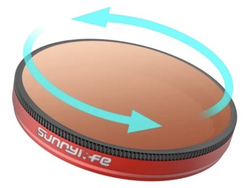 Zestaw 3X Filtr Polaryzacyjny CPL UV Szary ND8 do DJI Osmo Action 3 4 5 PRO