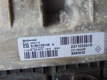 JEDNOTKA MOTORU 1.2TCE SCENIC III 237103251R