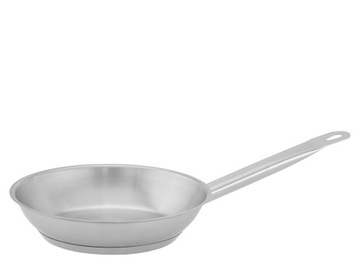 Patelnia ze stali nierdzewnej indukcja 200 mm uniwersalna TECHNICA