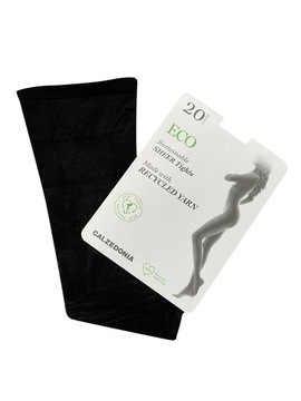 CALZEDONIA Rajstopy ECO SHEER 20 DEN Tights Czarne Tg 3 M