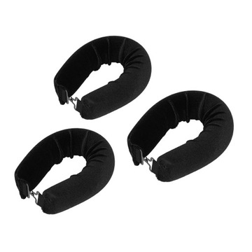 3 упаковки безнагревательных щипцов для завивки с повязкой на голову, мягкие щипцы для завивки без JI