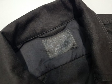 DIESEL Industry kurtka jeansowa czarna katana vintage Slim NOWA L