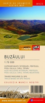 BUZAULUI mapa turystyczna 1:70 000 S&F 2021