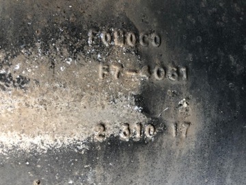 FORD EDGE MK2 TDCI WYDECH TŁUMIK KOMPLETNY