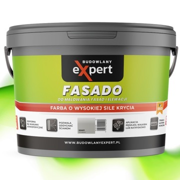 ФАСАДНАЯ ФАСАДНАЯ КРАСКА под покраску, СЕРЫЙ ФАСАД, 9Л