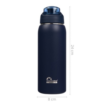 Термобутылка с носиком, стальной вакуумный термос, Majestic Sport, 750 мл