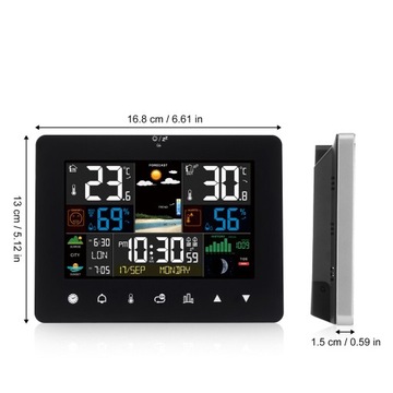 СОВРЕМЕННАЯ РАДИОМЕТЕОСТАНЦИЯ, ПРОГНОЗ ПОГОДЫ, НАБОР РАДИО ЧАСОВ