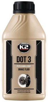 ТОРМОЗНАЯ ЖИДКОСТЬ K2 DOT 3 0,5л.