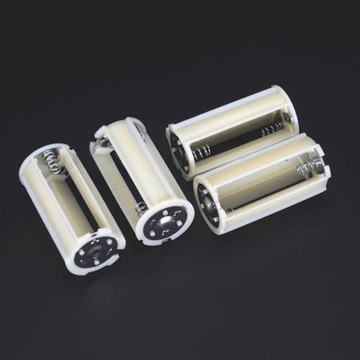 Корзина для 3 батареек АА 4,5 В - круглый контейнер - белый - корзина