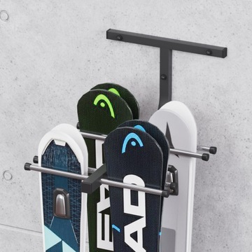 ПОДВЕСКА ДЛЯ ЛЫЖ N4 НАСТЕННЫЙ МОНТАЖ ДО 40 КГ