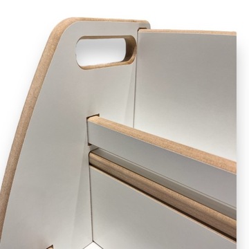 Полка-органайзер GUGI для детских книг в детскую комнату.