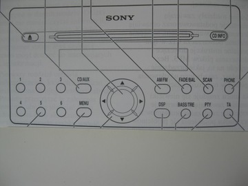 Поддержка аудиосистемы Ford Sony CD Sony 6 CD Ford PL