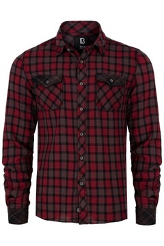Koszula Brandit Duncan red/brown 5XL
