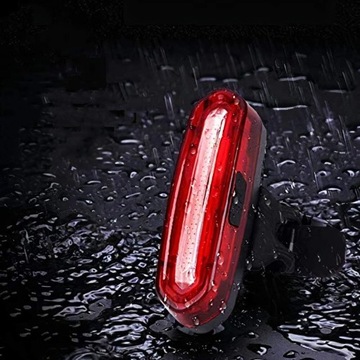 МОЩНЫЙ СВЕТОДИОДНЫЙ ЗАДНИЙ ВЕЛОСИПЕДНЫЙ ФОНАРЬ USB