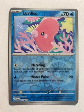 Paldea Evolved reverse 047/193 Luvdisc