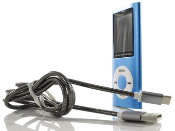 Плетеный кабель для зарядки iPhone, iPad и iPod.
