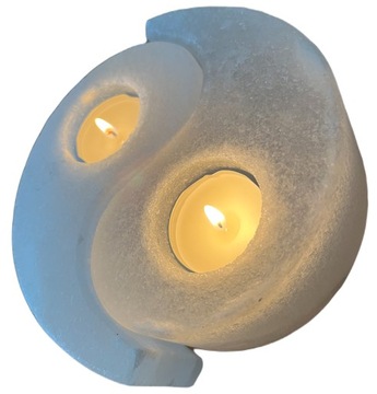 СОЛЯНОЙ ПОДСВЕЧНИК ИНЬ ЯН ИОНИЗАЦИОННАЯ ЛАМПА TEALIGHT
