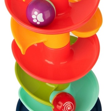 Трек для шариков, трек для шаров, набор шаров, пусковая установка для шаров, башня для шаров
