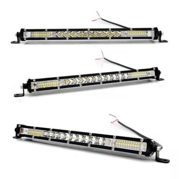 ГАЛОГЕННАЯ СВЕТОДИОДНАЯ РАБОЧАЯ ЛАМПА ДЛИННАЯ УЗКАЯ 25см 72Вт