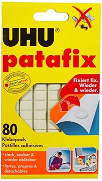 PODKŁADKI UHU PATAFIX SAMOPRZYLEPNE DWUSTRONNE 80 szt.