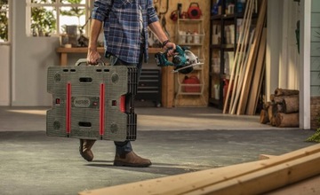 KETER 237005 Work Table складной стол для мастерской, массивный +2 зажима