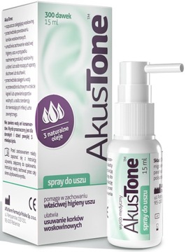 AKUSTONE Spray do higieny uszu 15ml