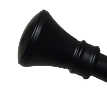 ZAKOŃCZENIE KOLOSEO ZAŚLEPKA DO KARNISZA Ø25mm CZARNY MAT BIAŁY MAT