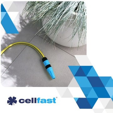 Садовый шланг 3/4 дюйма, 50 м Cellfast 4YELLOW для воды, 4 слоя, ПРОЧНЫЙ, гибкий