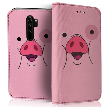ETUI Z KLAPKĄ CASE POKROWIEC PORTFEL DO XIAOMI REDMI NOTE 8 PRO WZORY
