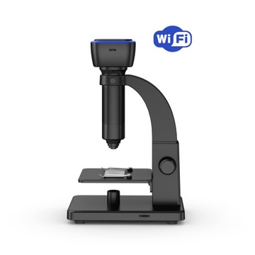 МИКРОСКОП x2000 WiFi ПК Android iOS Windows Планшет 5 Мпикс Двойной ОБЪЕКТИВ