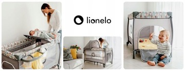 Дорожная кроватка LIONELO SVEN, ВОСПРОИЗВЕДЕНИЕ + МУЗЫКАЛЬНАЯ ШКАТУЛКА