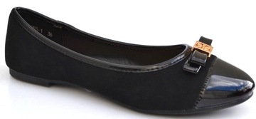 BALERINKI Półbuty pantofle skóra wew.R-39-25cm