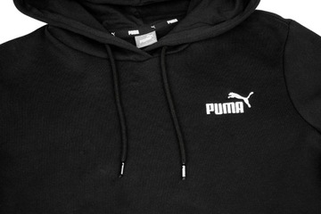Puma Bluza Ess+ Embroidery 670004 Czarny Regular Fit