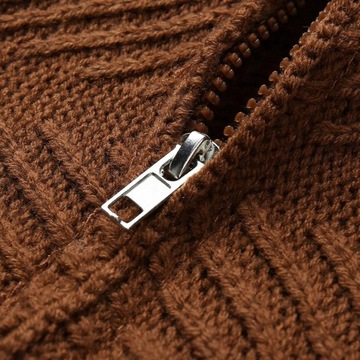 Solidny top Bluzka sweter męski i długi rękaw Swetry męskie