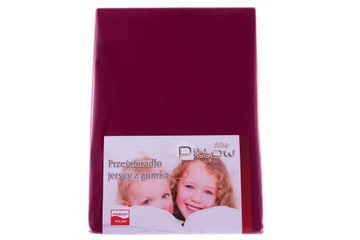 PRZEŚCIERADŁO JERSEY Z GUMKĄ 60x120 DO LÓŻECZKA
