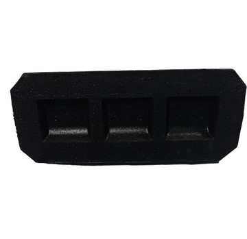 Резиновая основа, антивибрационная опора для кондиционера, блок 400мм, комплект