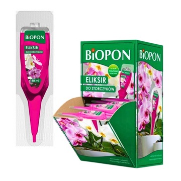 BIOPON ELIKSIR DO STORCZYKÓW 40ML x36 SZT. PIĘKNE KWIATY DZIAŁA 4 TYGODNIE
