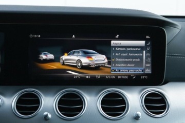 Mercedes Klasa E W213 Limuzyna AMG 4.0 AMG E63 S 612KM 2018 Mercedes-Benz Klasa E E63S, AMG Line, Bezwypadkowy, Salon Polska, Faktura, zdjęcie 37