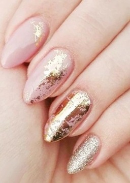 Золотая трансферная фольга FTS002