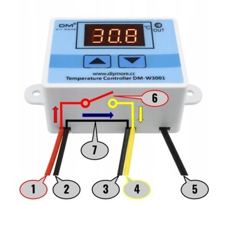 Регулятор температуры Электронный термостат 230 В