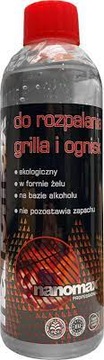 Rozpałka Nanomax 300 ml w formie żelu ekologiczne i bezzapachowe