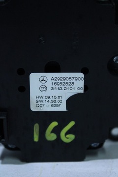 MERCEDES GLE W166 PANEL ZAVĚŠENÍ A2929057900