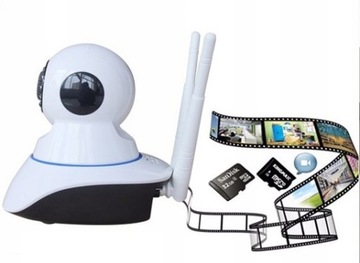 KAMERA WIFI IP MONITORING FULL HD NIANIA OBROTOWA