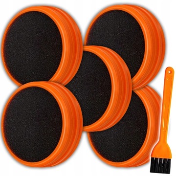 5x HEPA-ФИЛЬТРОВ ДЛЯ PHILIPS SPEEDPRO/AQUA FC6729 FC6728 FC6727 FC6721 FC8009