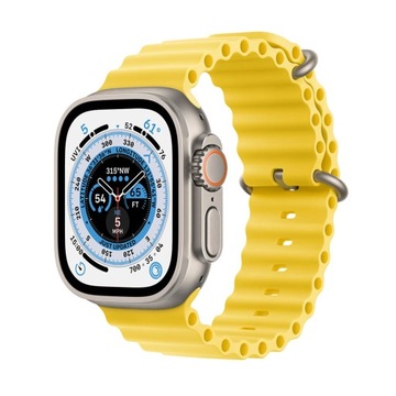 Apple Watch Ultra GPS+LTE 49mm Pasek Ocean Żółty
