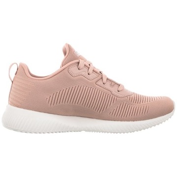 Buty Damskie Sportowe Sneakersy Skechers Bobs Squad Natural 32504/NUDE